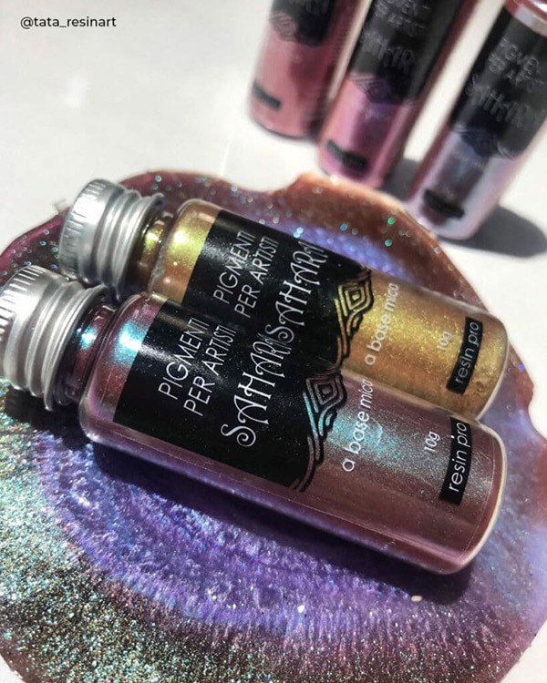 Набор металлических пигментов Sahara Chameleon 5 цветов, Resin Pro — картинка 2