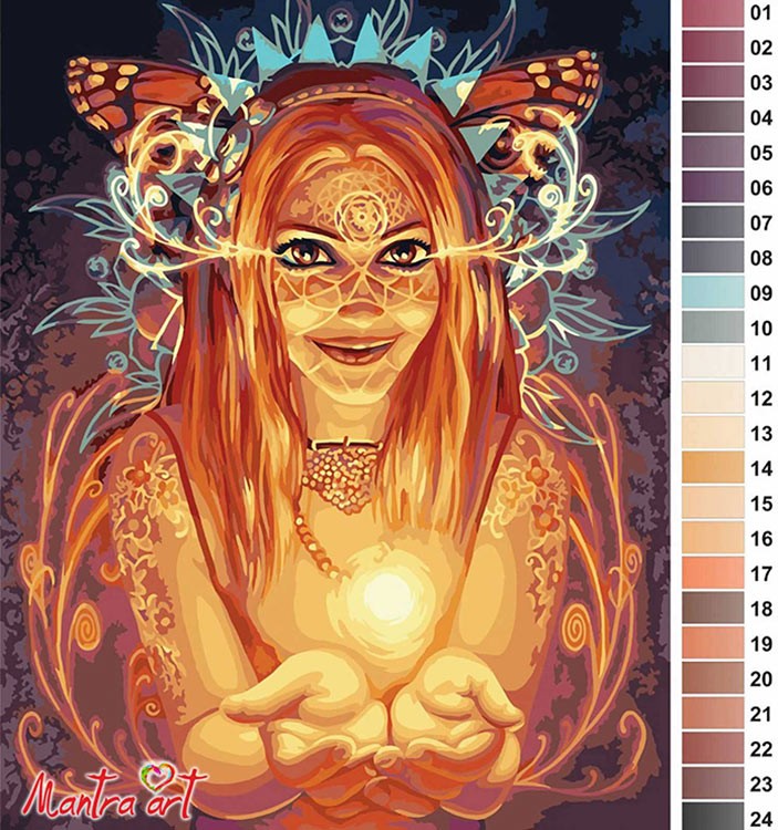 Картина по номерам «Шакти» — картинка 2