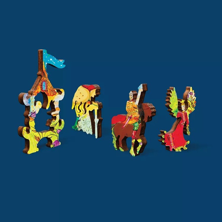 Деревянные пазлы DAVICI «Сказки Пушкина» — картинка 4