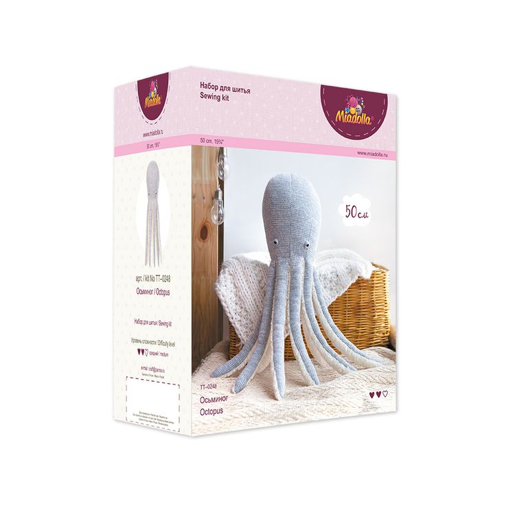 Набор для шитья «Осьминог» — картинка 3