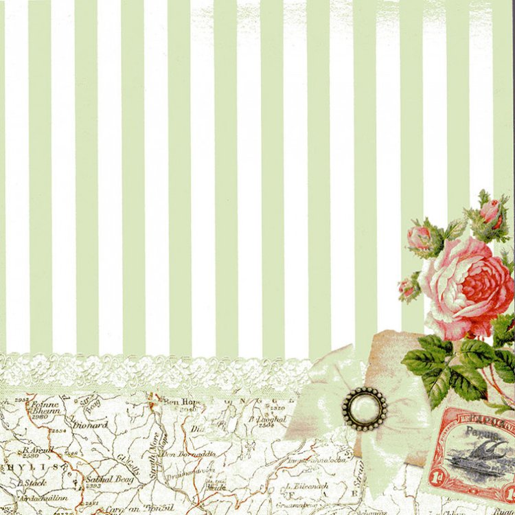 Набор бумаги «Вальс цветов» — картинка 17