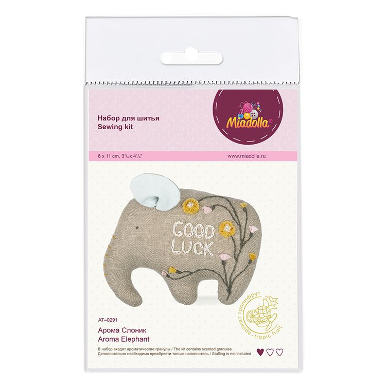 Набор для шитья «Арома Слоник» — картинка 3