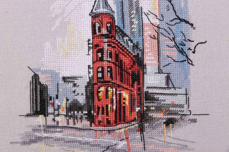 Набор для вышивания «Гудерхам-билдинг» — картинка 4