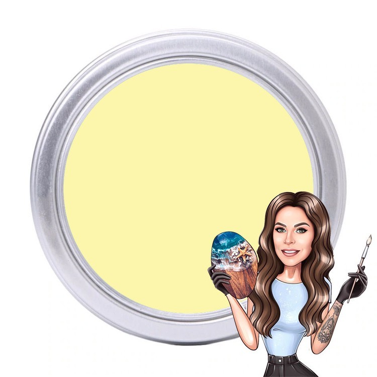 Сердце нарцисса колер/краситель для эпоксидной смолы от Ancella Epoxy, 25мл — картинка 2