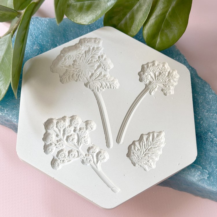 Силиконовые вкладыши с полевыми цветами №3 — картинка 5