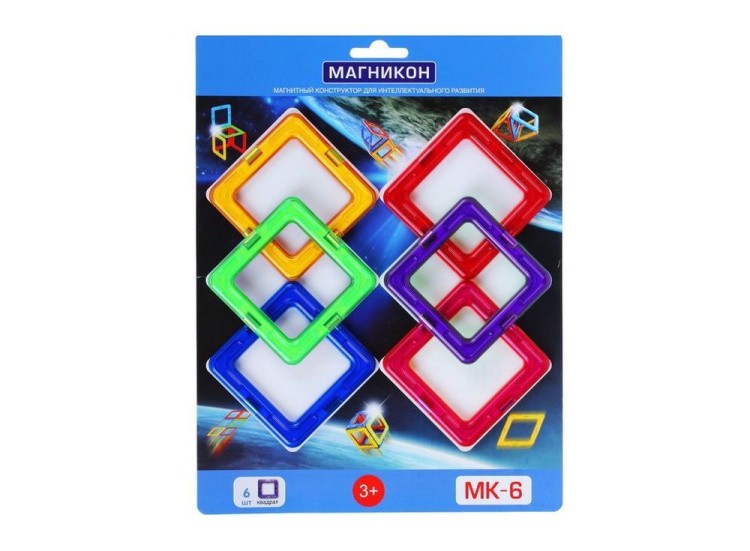Магнитный конструктор MK-6 — картинка 3