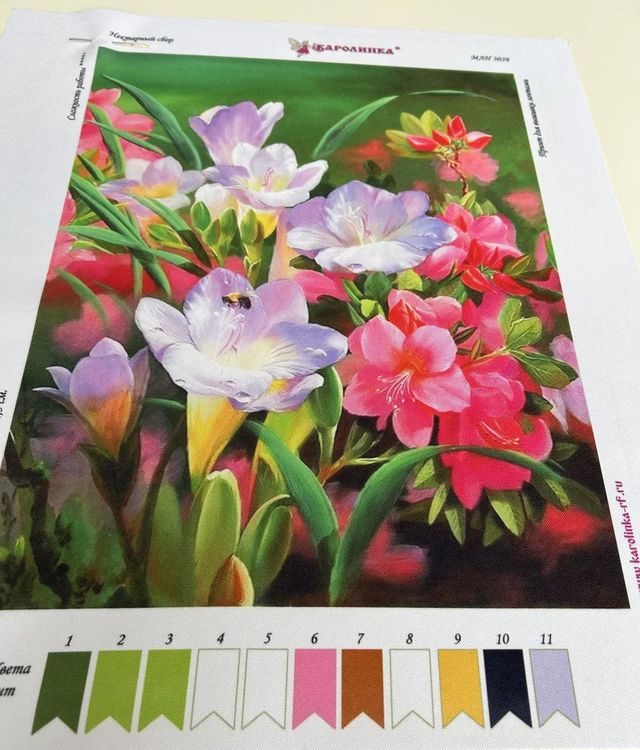 Набор для вышивания «Нектаровый сбор» — картинка 9