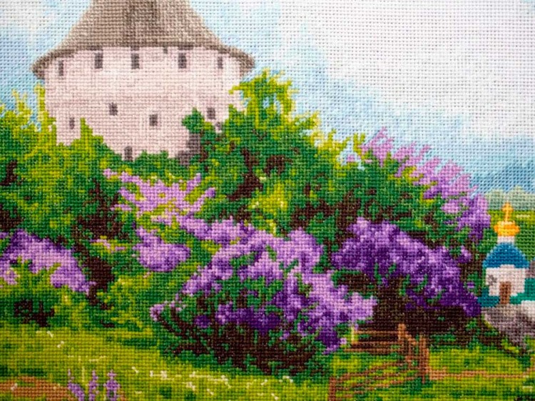 Набор для вышивания «Псково-Печерский монастырь» — картинка 4