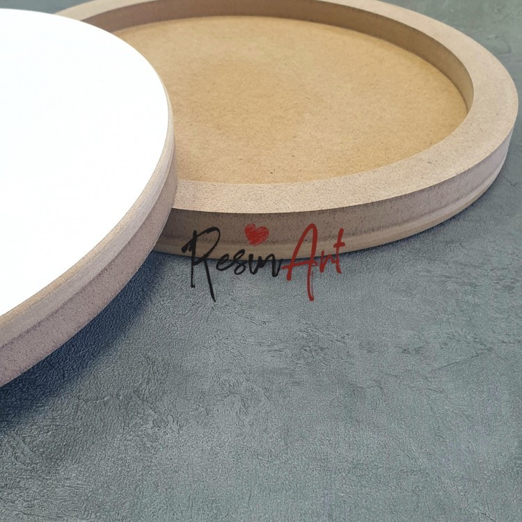 Артборд - Круг (с ламинацией) на подрамнике 1,6 см (40 см), 1 шт., ResinArt — картинка 2