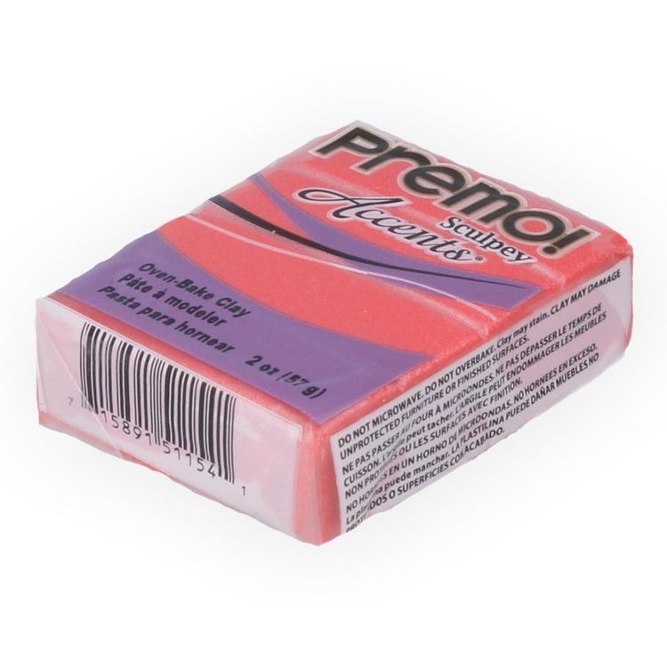 Полимерная глина Sculpey Premo, 5115 жемчужно-малиновый, 57 г — картинка 2