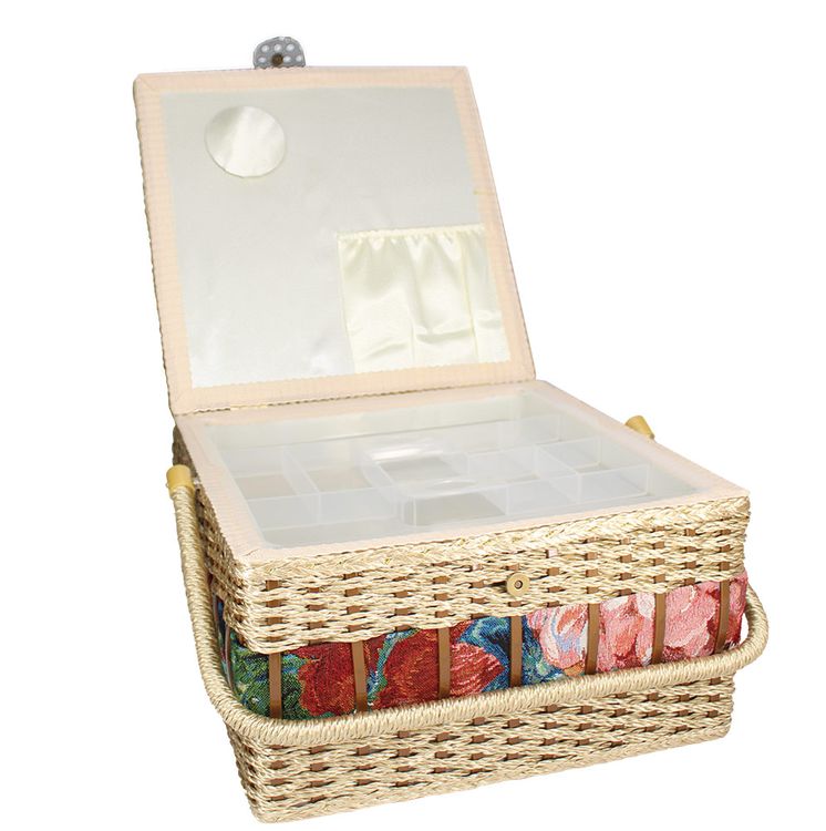 Шкатулка для швейных принадлежностей «Пионы» — картинка 3
