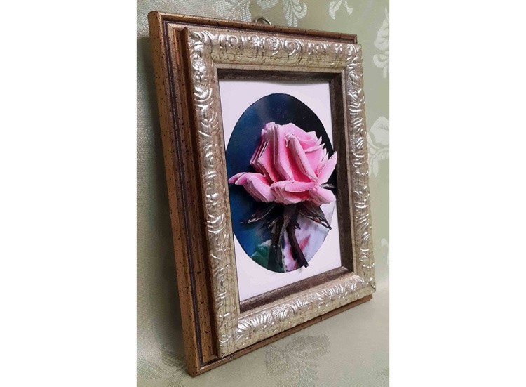 Папертоль «Роза в овале» — картинка 3