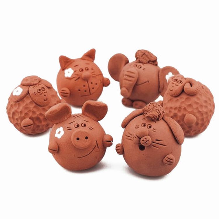 Паста (масса) для моделирования и лепки Остров сокровищ, самозатвердевающая, 1000 г, терракотовая — картинка 5