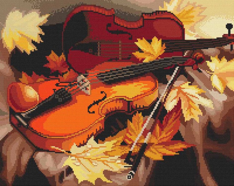 Алмазная вышивка «Музыка дождя» — картинка 2