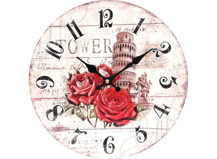 Часы настенные «Пизанская башня»