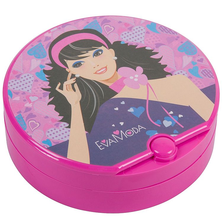Набор детской косметики Bondibon «Eva Moda. Косметичка-диск» — картинка 2
