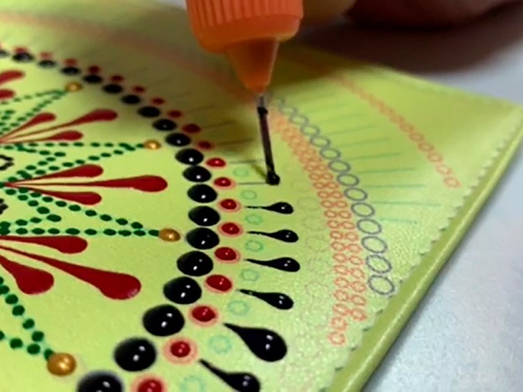 Набор для точечной росписи обложки «Мандала» — картинка 2