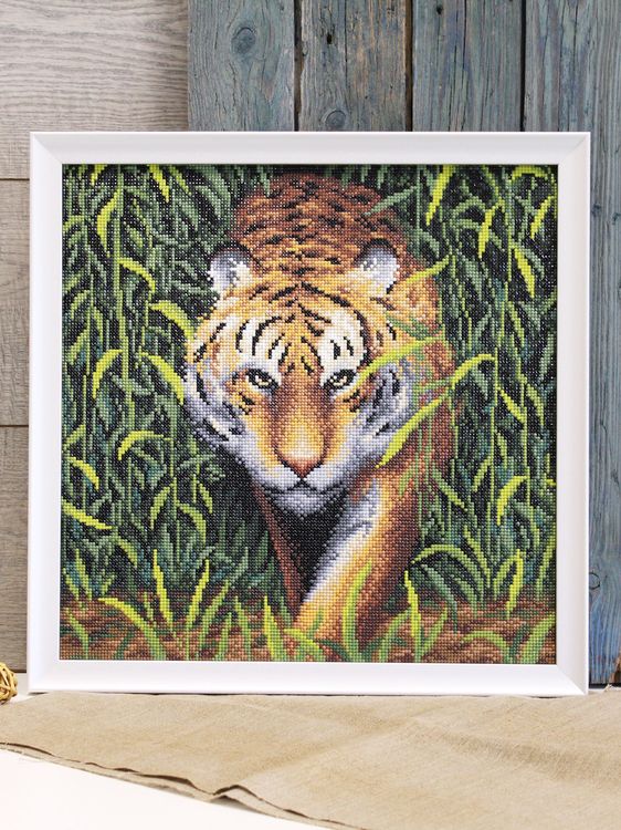 Алмазная вышивка «Царь Джунглей» — картинка 2