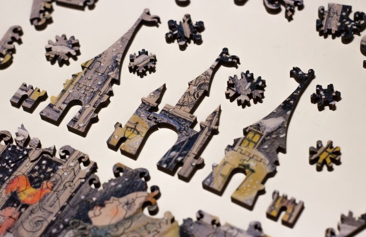 Деревянные пазлы DAVICI «Вкусный снег» — картинка 5