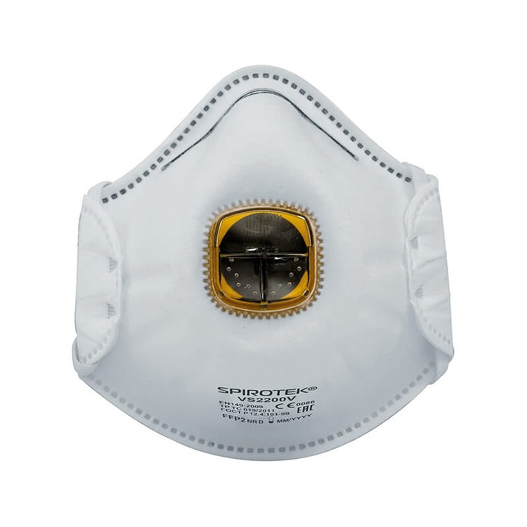Респиратор фильтрующий Spirotek VS2200V FFP2 NR D с клапаном, 1 шт. — картинка 2