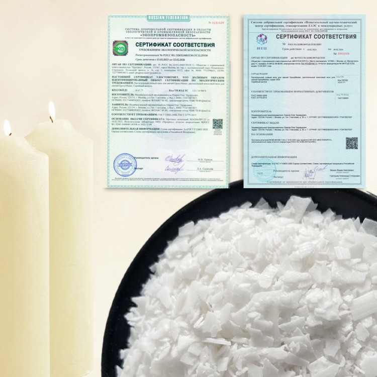 Воск натуральный кокосовый 1 кг, Epoxy Master — картинка 3