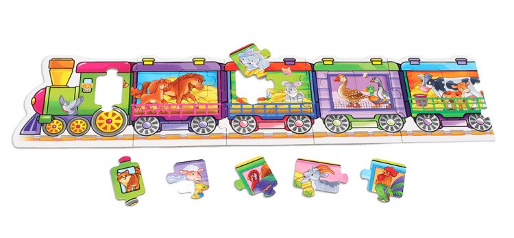 Игра-пазл «Умный паровозик. Домашние животные» — картинка 5