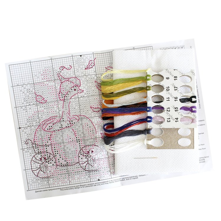 Набор для вышивания «Праздничная повозка» — картинка 5