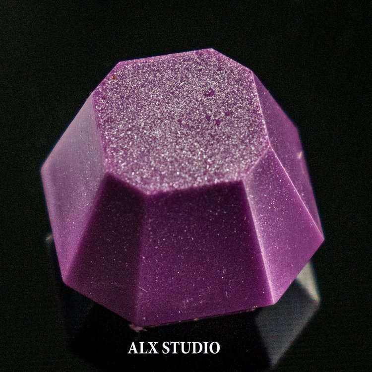 Краситель для эпоксидной смолы фиолетовый, 20 г, ALX Studio — картинка 2