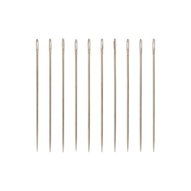 Иглы для шитья ручные №5 штопальные 10 шт., Gamma — картинка 2