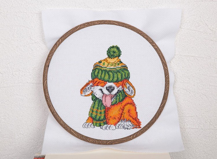 Набор для вышивания «Малыш Корги» — картинка 2