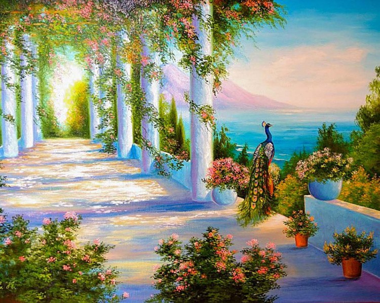 Алмазная вышивка «Рождение дня» — картинка 2