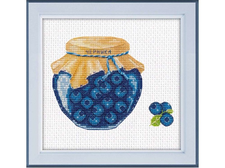 Набор для вышивания «Черничное варенье» — картинка 2