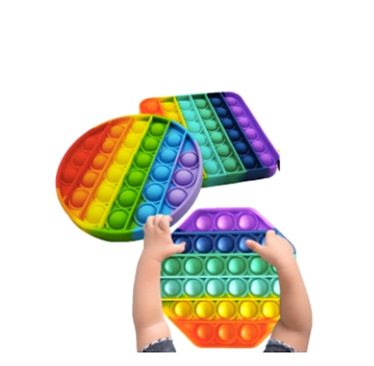 Игрушка антистресс Pop it Поп ит, Вечная пупырка «Сердце» — картинка 3