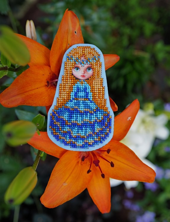 Набор для вышивания «Принцесса Эльза» — картинка 5