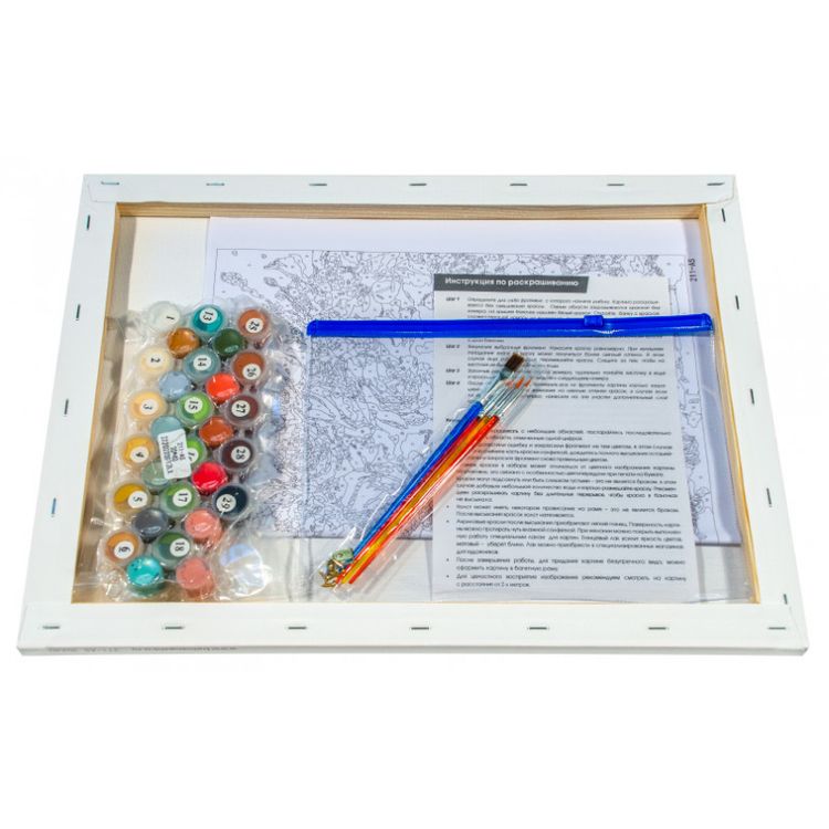 Картина по номерам «Королевский букет» — картинка 3