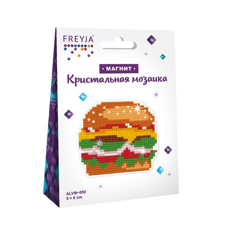 Алмазная вышивка «Бургер» — картинка 2