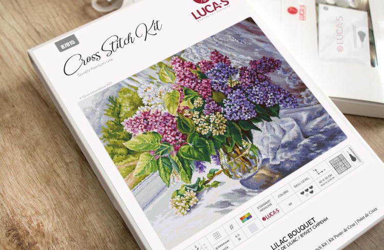 Набор для вышивания «Букет сирени» — картинка 6