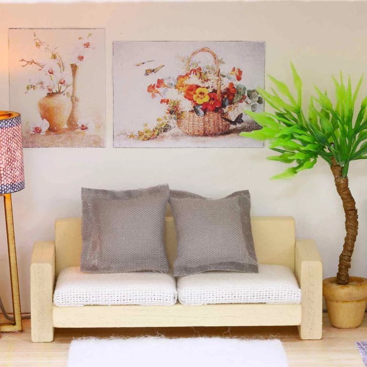 Набор для создания миниатюры (румбокс) «Уютное гнездышко» — картинка 5