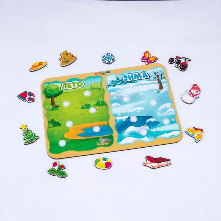 Сортер «Какая разница? Лето-зима» — картинка 3