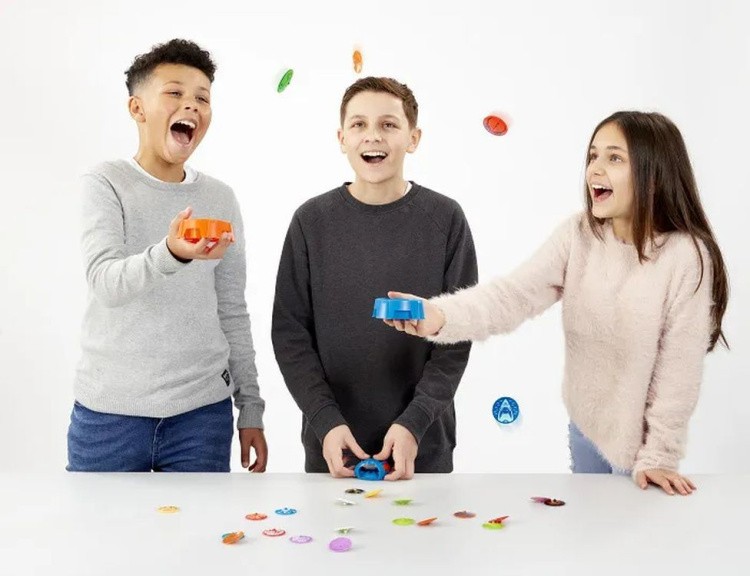 Фишки-флипы Power Pux с лончером Вызов друзьям — картинка 5