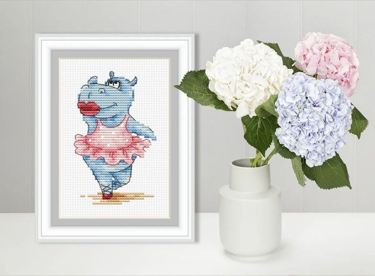 Набор для вышивания «Танец бегемотика» — картинка 7