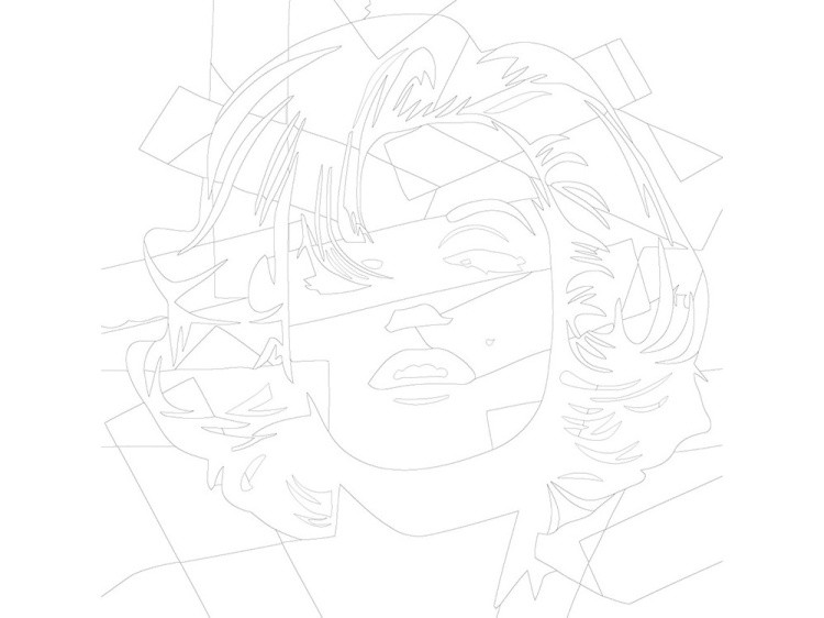 Картина по номерам «Мэрилин Монро» — картинка 3