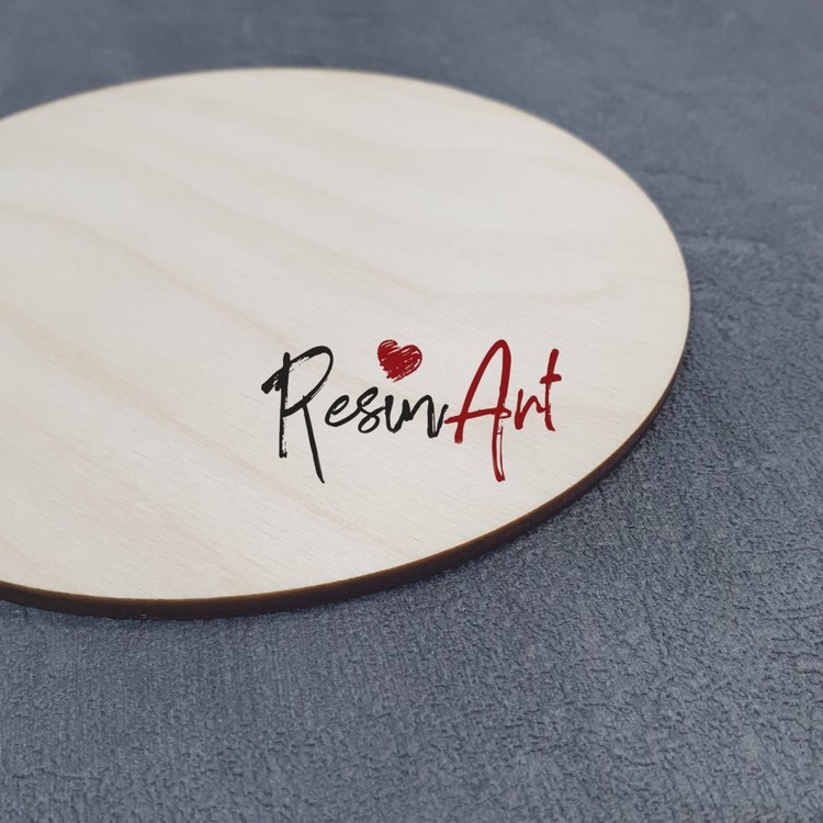 Заготовка для подстаканника №2 - круг (фанера) 13 см, 1 шт., ResinArt — картинка 2