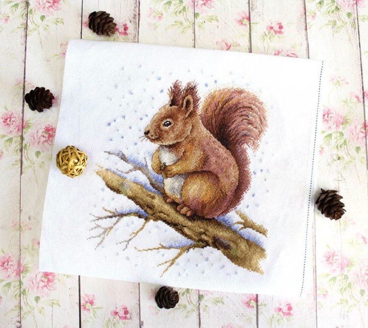 Набор для вышивания «Пушистая красавица» — картинка 3