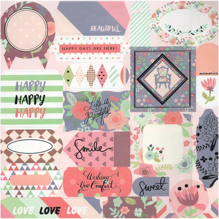 Набор бумаги «Сиреневая дымка» — картинка 7