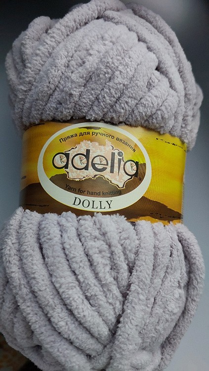 Пряжа Adelia DOLLY (06), серый, 5 шт. по 100 г — картинка 2