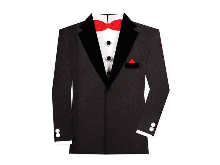 Набор для создания открытки «Смокинг» — картинка 3