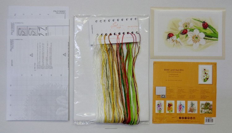 Набор для вышивания «Парад божьей коровки» — картинка 3