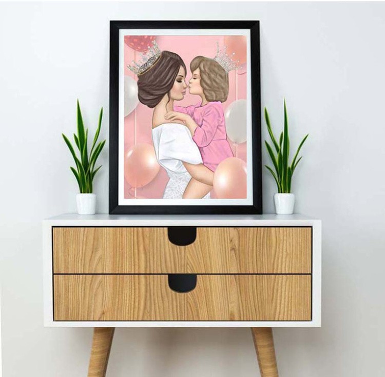 Алмазная вышивка «Дочки матери» — картинка 3