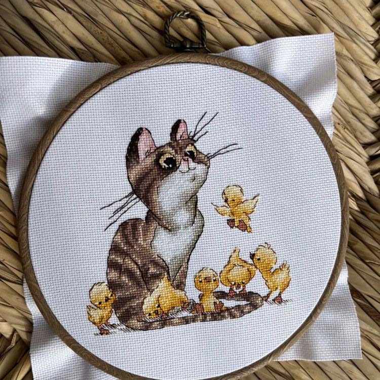 Набор для вышивания «Усатый нянь» — картинка 5